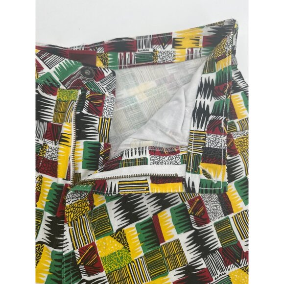 Air Jordan Mens Size M 32 Waist Multicolor Woven Graphic Denim Shorts - Picture 3 of 8